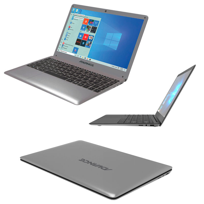 Notebook Advance NV6650,  pantalla 14.1" FHD, Intel Celeron N3350 1.10GHz, RAM 4GB, Solido 64GB EmmC + 1TB HDD